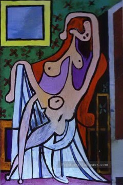 Nu dans un fauteuil 1929 cubisme Pablo Picasso Peinture à l'huile